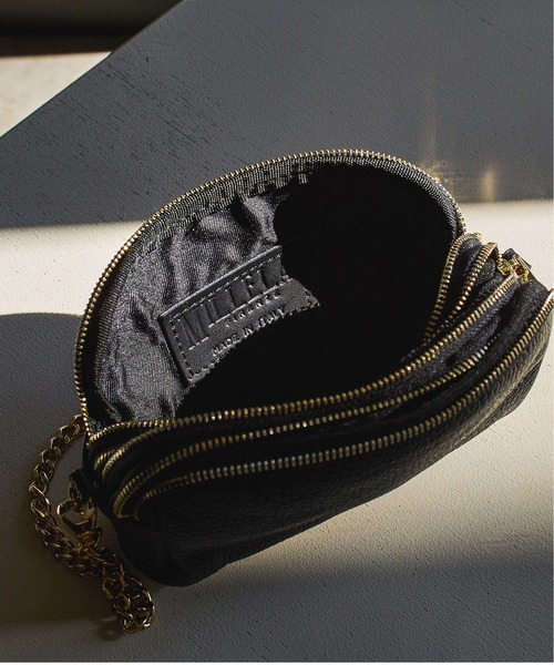 ROSE BUD（ローズバッド）の「(MILLELA FIRENZE)2WAY CHAIN MINI BAG（ショルダーバッグ・レディース・ブラック/シルバー・ONE SIZE）」の13枚目の写真