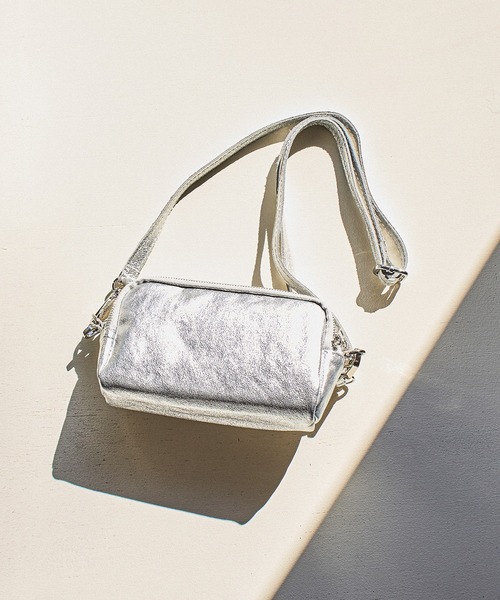 ROSE BUD（ローズバッド）の「(MILLELA FIRENZE)2WAY CHAIN MINI BAG（ショルダーバッグ・レディース・ブラック/シルバー・ONE SIZE）」の18枚目の写真