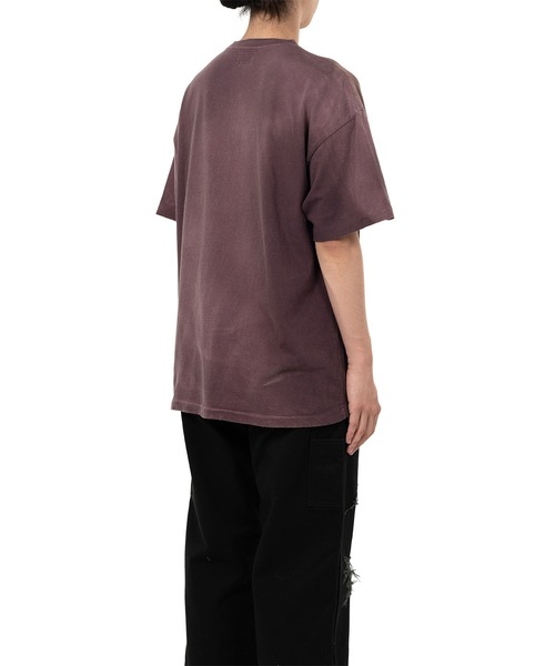 KAMIYA（カミヤ）の「"Motorbike Messengers" Distressed T-shirt（Tシャツ/カットソー・メンズ・ブラック/ホワイト/ブラウン・L/S/M）」の21枚目の写真