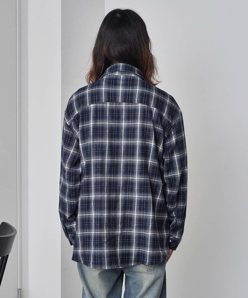 セール】Regular Collar Gingham Check Shirt / レギュラーカラー