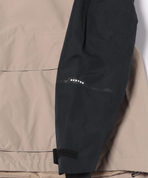 BURTON(バートン)の「Burton Reserve 2L リラックス アノラック ジャケット(その他アウター・レディース・ベージュ×ブラック・M/S)」の11枚目の写真