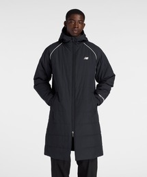 New Balance ニューバランス ロングコート 総柄 Mサイズ ビックロゴ New Balance ニューバランス ロングコート 総柄 Mサイズ ビックロゴ