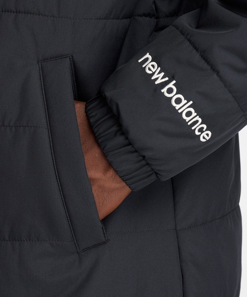 NEW BALANCE(ニューバランス)の「パデッドコート ロング(ダウンジャケット/コート・メンズ・ネイビー/ブラック・SMALL/MEDIUM/LARGE/X-LARGE/XX-LARGE)」の7枚目の写真