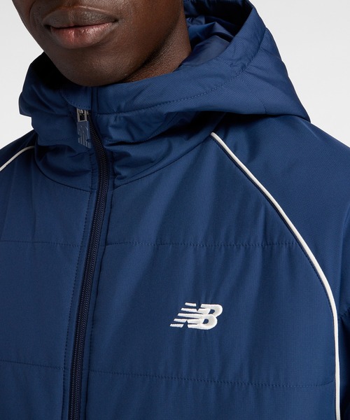 NEW BALANCE(ニューバランス)の「パデッドコート ロング(ダウンジャケット/コート・メンズ・ネイビー/ブラック・SMALL/MEDIUM/LARGE/X-LARGE/XX-LARGE)」の11枚目の写真