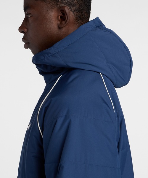 NEW BALANCE(ニューバランス)の「パデッドコート ロング(ダウンジャケット/コート・メンズ・ネイビー/ブラック・SMALL/MEDIUM/LARGE/X-LARGE/XX-LARGE)」の15枚目の写真