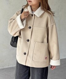 ZOY × BOB☆あったかブルゾン　白　36 ブルゾン（ホワイト/白色系・ボア）ファッション通販 - ZOZOTOWN