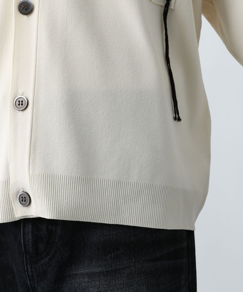 HARE（ハレ）の「ドローイングモチーフカーディガン(HARE)（カーディガン/ボレロ・メンズ・ホワイト/ブラック/ブルー・FREE）」の20枚目の写真
