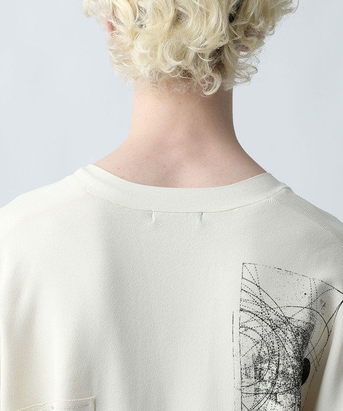 HARE（ハレ）の「ドローイングモチーフカーディガン(HARE)（カーディガン/ボレロ・メンズ・ホワイト/ブラック/ブルー・FREE）」の18枚目の写真