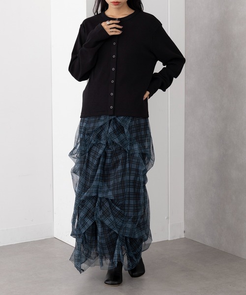 Healthknit(ヘルスニット)の「【Healthknit】Classic Fraise Crewnec Crign L/S(カーディガン/ボレロ・レディース・アイボリー系2/レッド/ブラック/ナチュラル・FREE)」の15枚目の写真