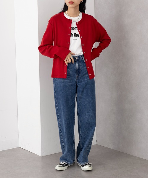 セール】【Healthknit】Classic Fraise Crewnec Crign L/S