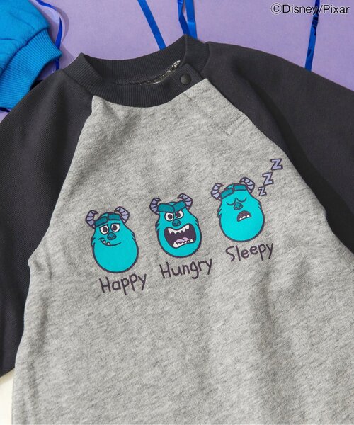 Disney（ディズニー）の「【リンク】『モンスターズ・インク』/カバーオール（ロンパース・キッズ・ブルー/グレー・70/80）」の8枚目の写真