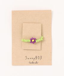【SunnyBOX】ビーズデイジーのチェーンリング(MA)