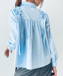 Hashtag DDD 00s Y2K 水色 トップス Hashtag DDD 00s Y2K 水色 トップス