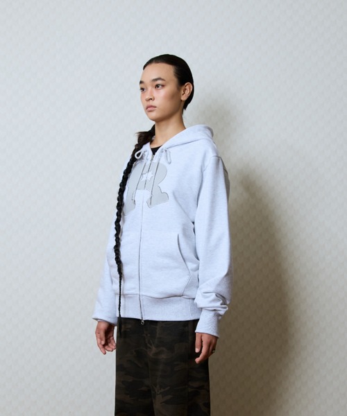 LUVISTRUE（ラヴイズトゥルー）の「GT R HOOD ZIP UP（パーカー・レディース・ブラック/その他/ネイビー・FREE）」の18枚目の写真