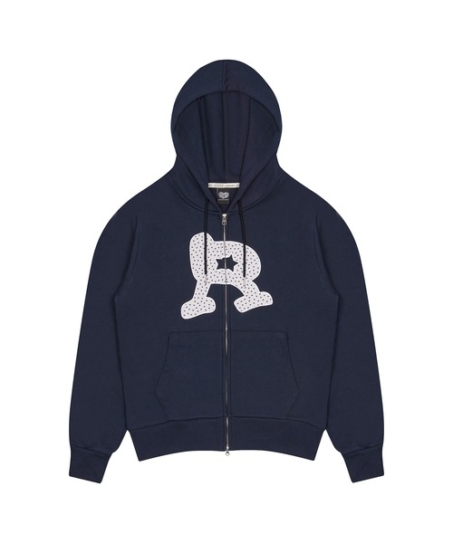 LUVISTRUE（ラヴイズトゥルー）の「GT R HOOD ZIP UP（パーカー・レディース・ブラック/その他/ネイビー・FREE）」の21枚目の写真