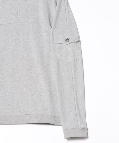 AYUITE（アユイテ）の「【Ca】【it】【AYUITE】ﾄﾞﾗｲ裏毛 ﾄﾞﾙﾏﾝﾛﾝｸﾞｽﾘｰﾌﾞ（Tシャツ/カットソー・メンズ・グレー・LARGE/SMALL/MEDIUM）」の3枚目の写真