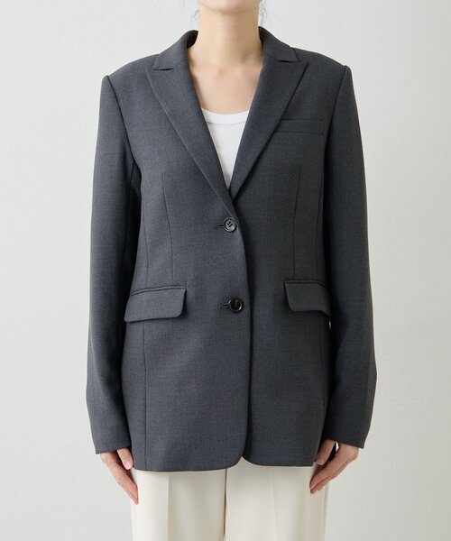 最終価格　【新品タグ付】Drawing Numbersジャケット Drawing Numbers】ストレッチオックスピークドシングル