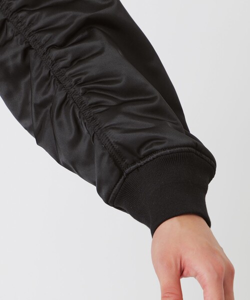 LOVELESS（ラブレス）の「モノトーンツイードコンビMA-1（MA-1・メンズ・ブラック・L/M/S）」の13枚目の写真