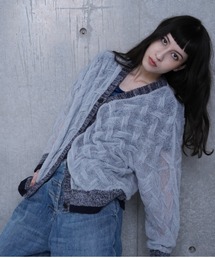 CAROUSE LAMBRA | LONG SLV. V CARDIGAN(カーディガン/ボレロ)