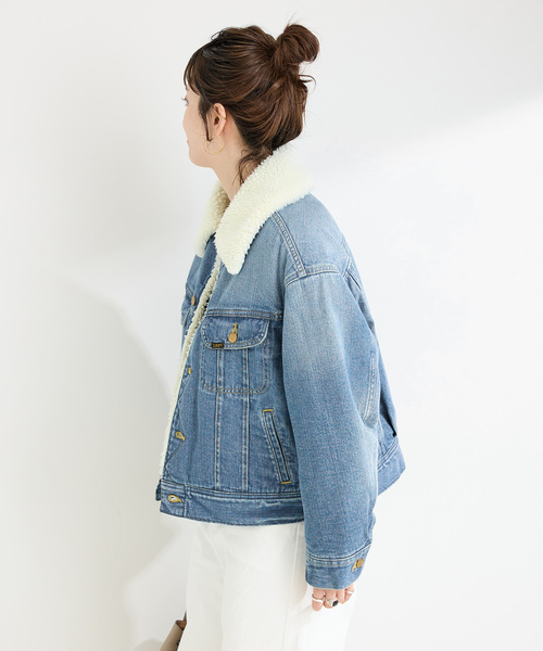 Lee（リー）の「ウォッシャブル / LEE/リー BOA STORMRIDER（その他アウター・レディース・ブラウン/ブルー・MEDIUM）」の7枚目の写真