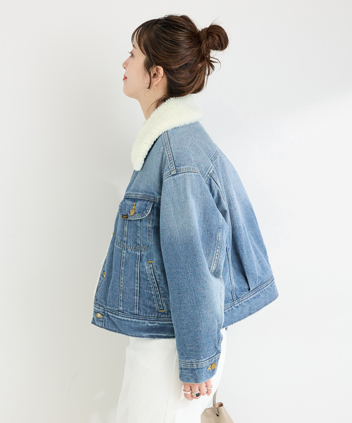 Lee（リー）の「ウォッシャブル / LEE/リー BOA STORMRIDER（その他アウター・レディース・ブラウン/ブルー・MEDIUM）」の8枚目の写真