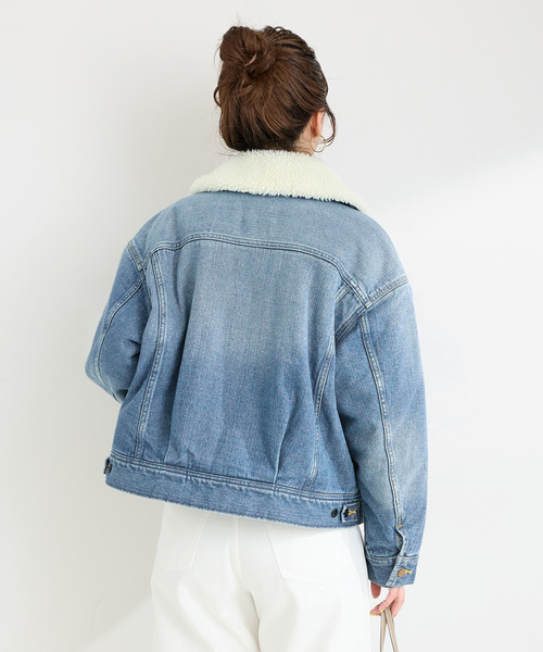 Lee（リー）の「ウォッシャブル / LEE/リー BOA STORMRIDER（その他アウター・レディース・ブラウン/ブルー・MEDIUM）」の9枚目の写真