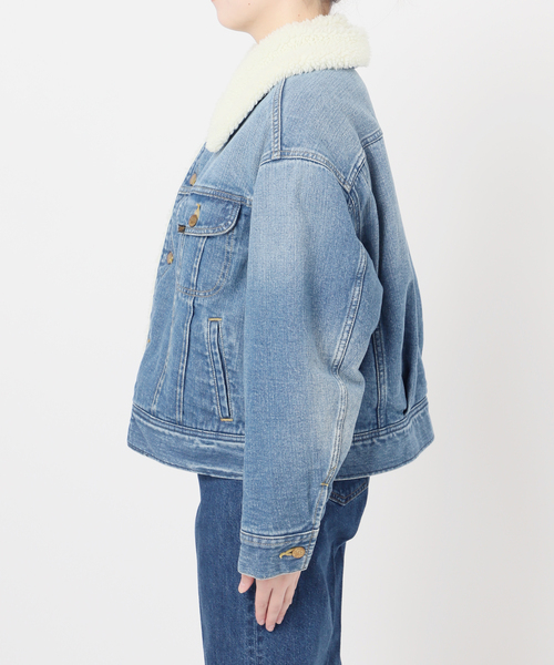 Lee（リー）の「ウォッシャブル / LEE/リー BOA STORMRIDER（その他アウター・レディース・ブラウン/ブルー・MEDIUM）」の11枚目の写真