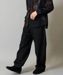 a.v.v | 【洗濯機で洗える】デニムバレルレッグイージーパンツ(その他パンツ)