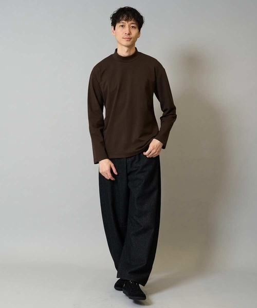 a.v.v（アーヴェヴェ）の「【洗濯機で洗える】デニムバレルレッグイージーパンツ（その他パンツ・メンズ・ネイビー/ブラック・48/46）」の22枚目の写真