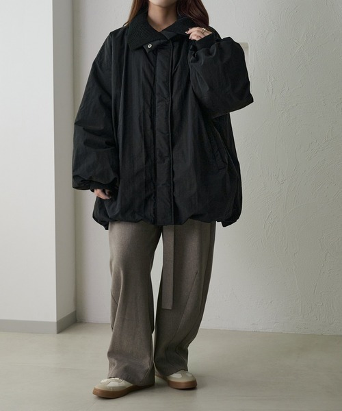バルーン中綿アウター apres jour clair】バルーン中綿アウター（ブルゾン）｜apres jour