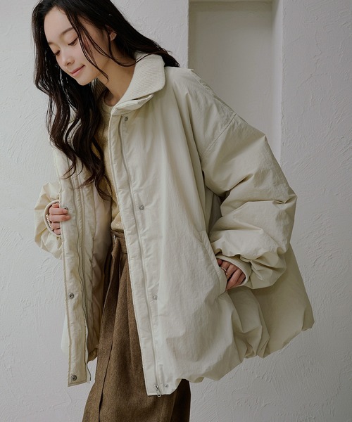 apres jour clair バルーン中綿アウター アイボリー apres jour clair（アプレジュールクレア）の「【apres jour clair