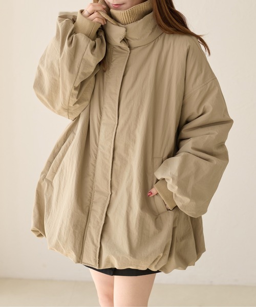 apres jour clair バルーン中綿アウター アイボリー apres jour clair】バルーン中綿アウター（ブルゾン）｜apres jour