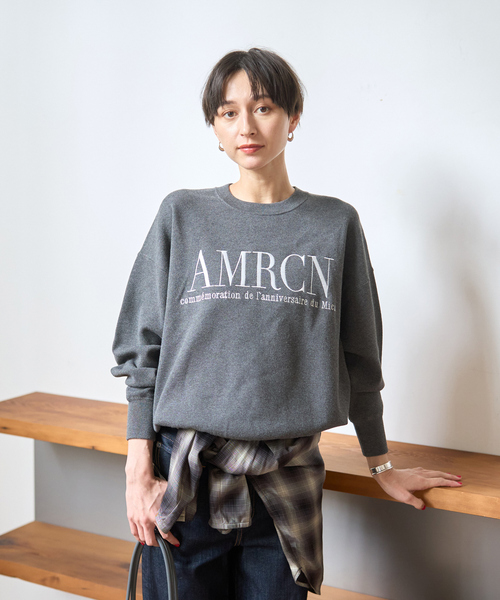 AMERICANA - MICANA アメリカーナ mica&deal HPS15周年 ロゴ スウェット MICANA アメリカーナ mica&deal HPS15周年 ロゴ スウェット 【公式通販