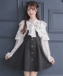 【新品】ROJITA ミニ丈ワンピース ROJITA ワンピース 「Mサイズ追加」花柄半袖ミニワンピース
