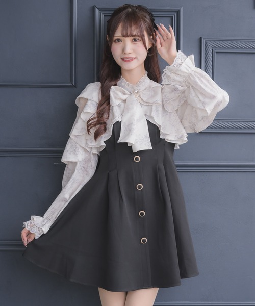 セール】ラッフルミニワンピース（ワンピース）｜couture BY ROJITA