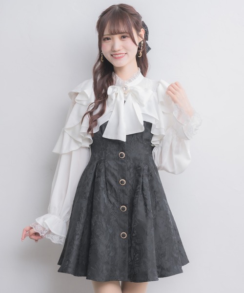 セール】ラッフルミニワンピース（ワンピース）｜couture BY ROJITA