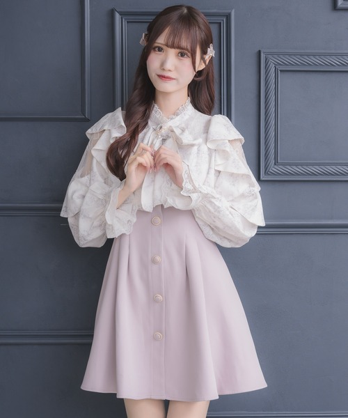 couture BY ROJITA(クチュールバイロジータ)の「ラッフルミニワンピース(ワンピース・レディース・ブラック/ピンク/その他/マルチ・FREE)」の17枚目の写真