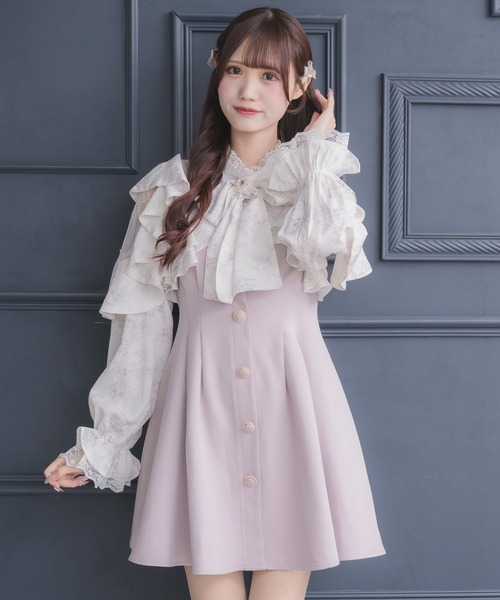 セール】ラッフルミニワンピース（ワンピース）｜couture BY ROJITA