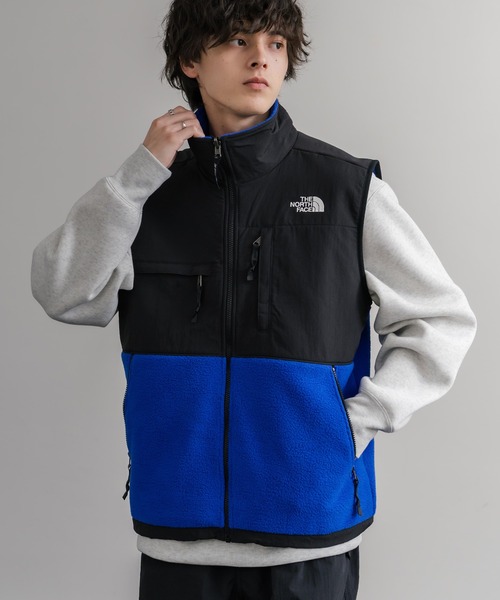 THE NORTH FACE(ザノースフェイス)の「THE NORTH FACE ザ・ノースフェイス RETRO DENALI VEST レトロデナリ配色切替フリースベスト(ベスト・メンズ・ブラック/ブルー・M/L)」の10枚目の写真