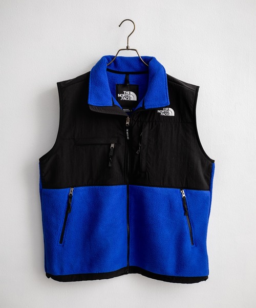 THE NORTH FACE(ザノースフェイス)の「THE NORTH FACE ザ・ノースフェイス RETRO DENALI VEST レトロデナリ配色切替フリースベスト(ベスト・メンズ・ブラック/ブルー・M/L)」の18枚目の写真