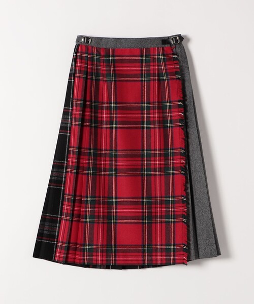 ONEIL OF DUBLIN: コンビ キルト チェック スカート 25AW（スカート