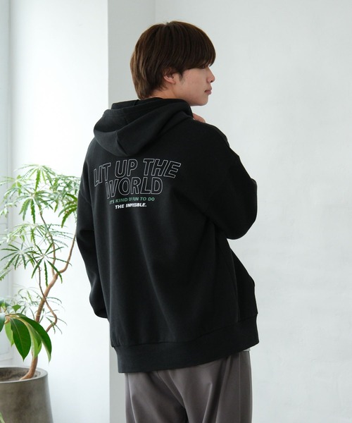 あったかヘビーウェイトZIPパーカー/AND YUA ANY/591453（パーカー