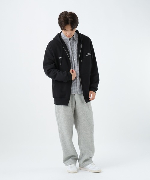 WEYEP / パーカー/--/--/BLK あったかヘビーウェイトZIPパーカー/AND YUA ANY/591453（パーカー