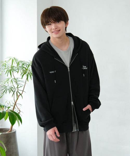 あったかヘビーウェイトZIPパーカー/AND YUA ANY/591453（パーカー