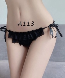 shoppinggo（ショッピングゴー）の「レースショーツ セクシー ショーツ単品 薄型 総レース 透け感 下着 シースルー ふんどしパンツ（ショーツ）」