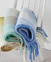 SHIPS any(シップス エニィ)のSHIPS any:〈手洗い可能〉ボリューム シャギー チェック マフラー (ユニセックス) 25AW◇(マフラー)