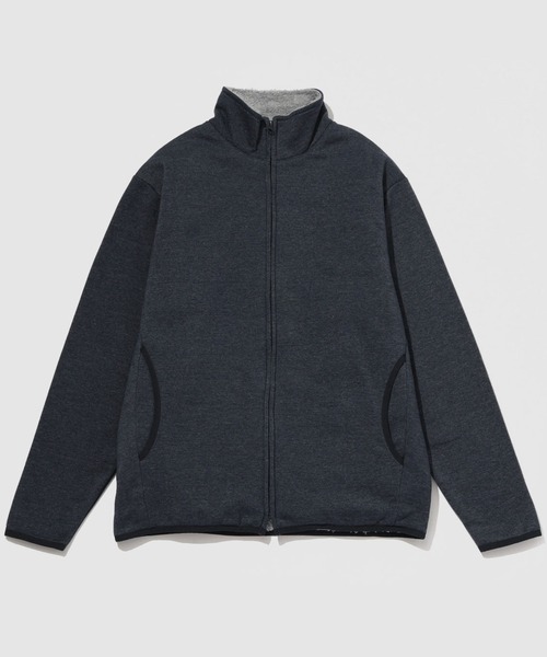NAVY(ネイビー)の「【NAVY / ネイビー】 裏ボアフルジップブルゾン(ブルゾン・メンズ・オートミール/杢グレー/ネイビー/ブラック・L/M/XL/S)」の4枚目の写真