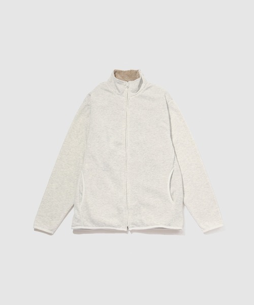 NAVY(ネイビー)の「【NAVY / ネイビー】 裏ボアフルジップブルゾン(ブルゾン・メンズ・オートミール/杢グレー/ネイビー/ブラック・L/M/XL/S)」の9枚目の写真
