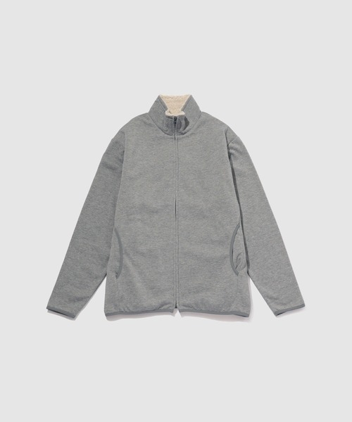 NAVY(ネイビー)の「【NAVY / ネイビー】 裏ボアフルジップブルゾン(ブルゾン・メンズ・オートミール/杢グレー/ネイビー/ブラック・L/M/XL/S)」の10枚目の写真