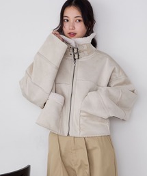 OHGA ムートンジャケット　ホワイト OHGA ムートンジャケット ホワイト 2025年最新】ohga ムートンの人気